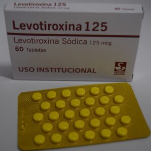 LEVOTIROXINA 125 MCG TABLETA