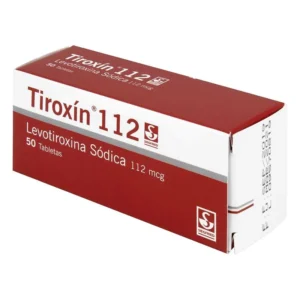 TIROXIN 112 MCG TABLETA