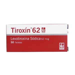 TIROXIN 62 MCG TABLETA