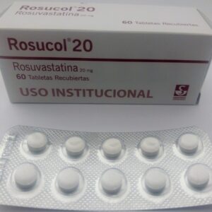 ROSUCOL 20 MG TABLETA RECUBIERTA