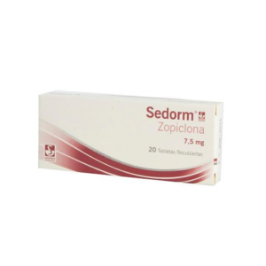 SEDORM 7.5 MG TABLETAS RECUBIERTAS