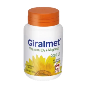 GIRALMET VITAMINA D3 2000 UI+MAGNESIO TABLETA MASTICABLE