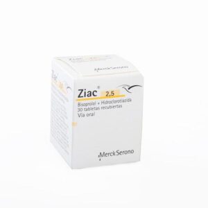 ZIAC 5 6.25 MG TABLETA