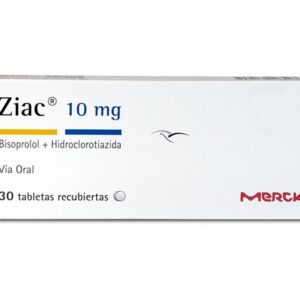 ZIAC 10 6.25 MG TABLETA CON O SIN RECUBRIR