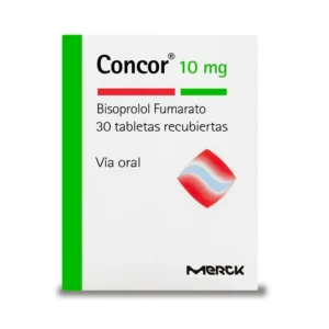 CONCOR 10 MG TABLETA RECUBIERTA