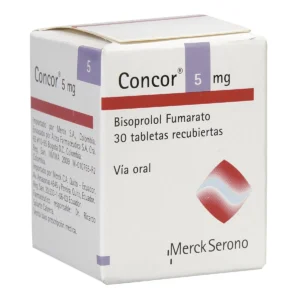 CONCOR 5 MG TABLETA RECUBIERTA