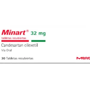 MINART 32 MG TABLETA RECUBIERTA