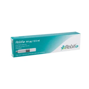 REBIF 44 MCG 0.5 ML MULTIDOSIS SOLUCION INYECTABLE X 1.5 ML