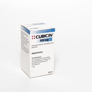CUBICIN 500 MG POLVO PARA SOLUCION INYECTABLE VIAL