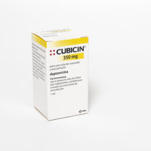 CUBICIN 350 MG POLVO PARA SOLUCION INYECTABLE VIAL