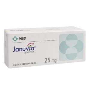 JANUVIA 25 MG TABLETA RECUBIERTA