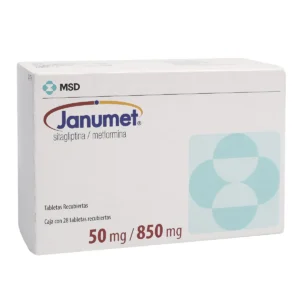 JANUMET 50-850 MG TABLETAS RECUBIERTAS CAJA X 28