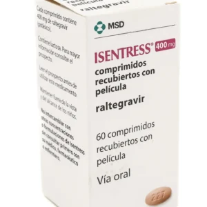 ISENTRESS 400 MG TABLETAS RECUBIERTAS