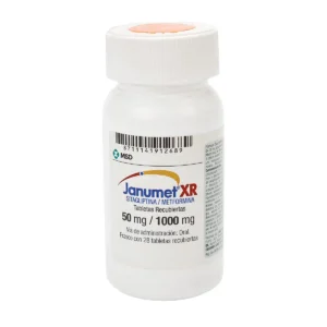 JANUMET XR 501000 MG TABLETAS RECUBIERTAS DE LIBERACION PROLONGADA FCO x 28