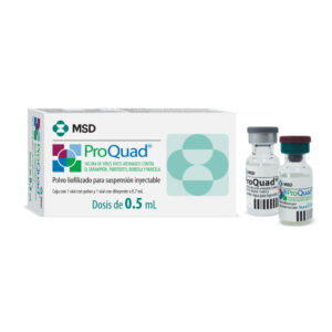 PROQUAD POLVO PARA RECONSTITUIR A SUSPENSION INYECTABLE