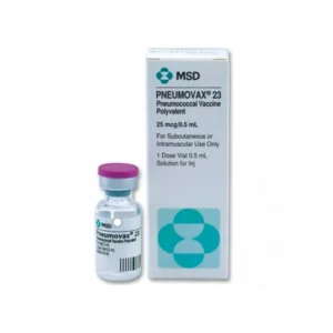 PNEUMOVAX 23 (VACUNA PNEUMOCOCO POLIVALENTE) SOLUCION INYECTABLE X 0.5 ML