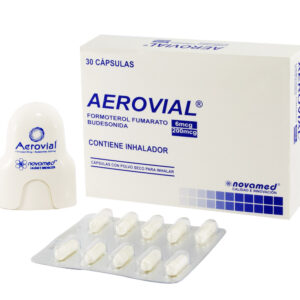 AEROVIAL 200 6 MCG CAPSULA + INHALADOR