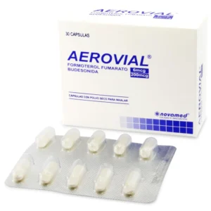 AEROVIAL 200 6 MCG CAPSULA DURA PARA INHALACION SIN INHALADOR