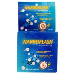 NAPROFLASH 250 MG CAPSULA