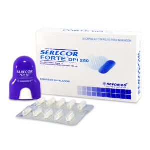 SERECOR FORTE DPI 250 50 MCG CAPSULA + INHALADOR