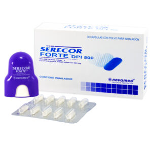 SERECOR FORTE DPI 500 50 MCG CAPSULA + INHALADOR