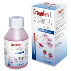 CRONOFEN L 150 MG 5 ML JARABE SABOR FRAMBUESA X 100 ML