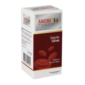 ANEMIKIDS 6 MG ML SOLUCION ORAL FRUTOS ROJOS X 120 ML