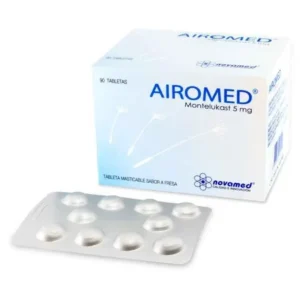 AIROMED 5 MG TABLETAS MASTICABLES