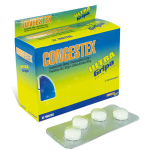 CONGESTEX ULTRA 500 30 20 2.5 MG TABLETA