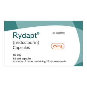 RYDAPT 25 MG CAPSULA BLANDA