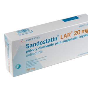 SANDOSTATIN LAR 20 MG POLVO PARA SOLUCION INYECTABLE