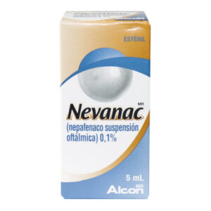 NEVANAC 1 MG ML SOLUCION OFTALMICA X 5 ML