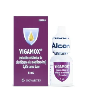 VIGAMOX 0.5% SOLUCION OFTALMICA X 5 ML