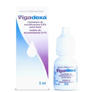VIGADEXA 0.5 0.1% SOLUCION OFTALMICA X 5 ML