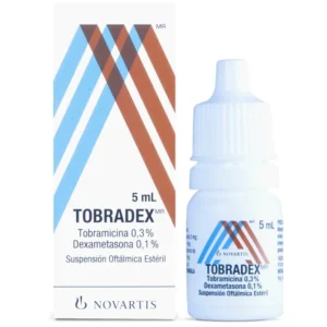 TOBRADEX 0.3 0.1% SUSPENSION OFTALMICA X 5 ML