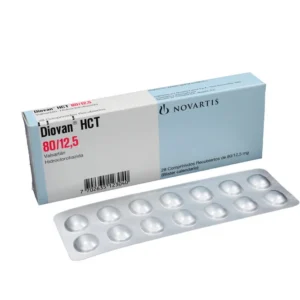 DIOVAN HCT 80 12.5 MG COMPRIMIDO RECUBIERTO