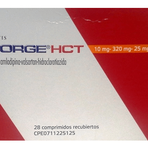 EXFORGE HCT 10 320 25 MG COMPRIMIDO RECUBIERTO CON PELICULA