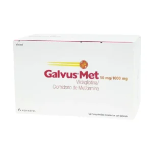 GALVUS MET 50 MG 1000 MG COMPRIMIDO RECUBIERTO CON PELICULA