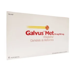 GALVUS MET 50 500 MG COMPRIMIDO RECUBIERTO