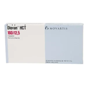 DIOVAN HCT 160 MG 12.5 MG COMPRIMIDO RECUBIERTO