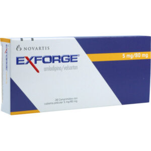 EXFORGE 5 80 MG COMPRIMIDO CON CUBIERTA PELICULAR