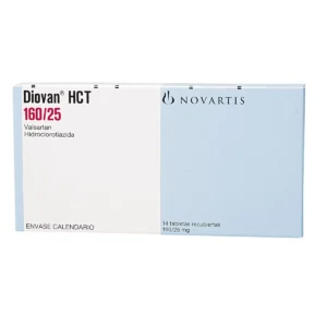 DIOVAN HCT 160 25 MG TABLETA RECUBIERTA