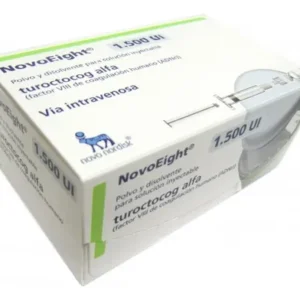 NOVOEIGHT 1500 UI POLVO PARA SOLUCION INYECTABLE