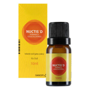 NUCTIS D 5600 UIML SOLUCION ORAL GOTAS X 10 ML FRASCO