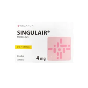 SINGULAIR PEDIATRICO 4 MG POLVO GRANULADO
