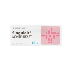 SINGULAIR 10 MG TABLETA MASTICABLE