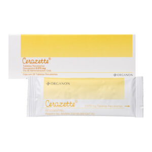 CERAZETTE 0.075 MG TABLETAS RECUBIERTAS.