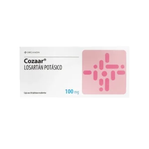 COZAAR 100 MG TABLETAS RECUBIERTAS