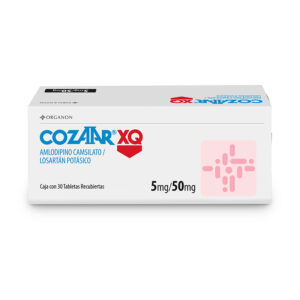 COZAAR XQ 50 5 MG TABLETAS RECUBIERTAS