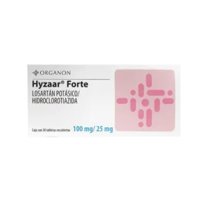 HYZAAR FORTE 100 25 MG TABLETAS